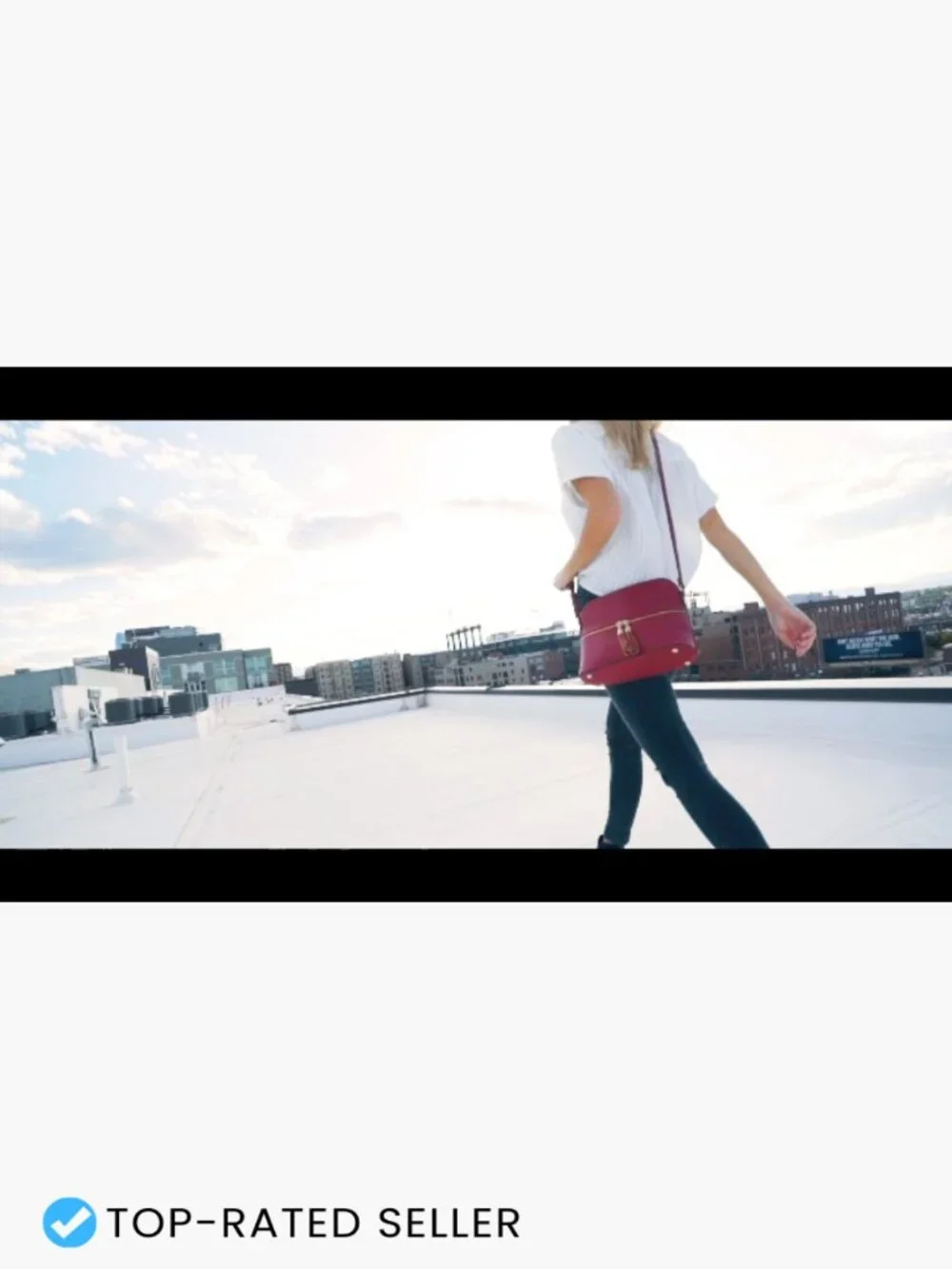 Medium Dome Crossbody Bag with Tassel Zipper Pocket Adjustable Strap